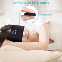 Auriculares con Bluetooth para dormir, audífonos deportivos de graves transparentes de alta fidelidad, diadema inalámbrica ultrafina con micrófono - details 3