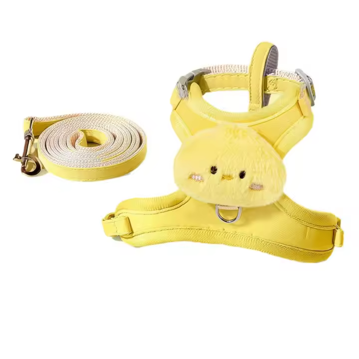 Correa de arneses para gatos con cuerda extendida, correa para el pecho antipérdida para gatos, correa ajustable suave, correa de plomo para caminar para mascotas - 1