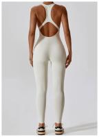 Traje de gimnasio de Yoga para mujer, mono de entrenamiento, ropa deportiva para correr, ciclismo, conjunto de gimnasio - details 5