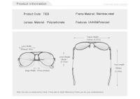 KINGSEVEN-gafas de sol de aluminio para hombre y mujer, lentes polarizadas con montura de piloto, espejo antideslumbrante, para pesca, 7929 - details 0