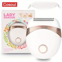 Afeitadora depiladora recargable para mujer, elimina el vello sin dolor de áreas sensibles, piernas, axilas y línea de Bikini - details 6