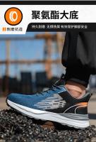 Zapatos de seguridad antiestáticos con punta compuesta para hombre, zapatillas indestructibles para prevenir perforaciones, botas, calzado ligero para hombre - details 25