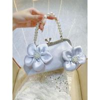 Nuevo bolso Cheongsam de boda de perlas de estilo chino Xiaoxiangfeng, bolso de mensajero para mujer, bolso de noche portátil. - details 3
