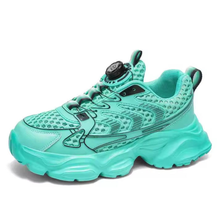 Logotipo de Dropshipping para correr para hombres, plataforma gruesa y transpirable, zapatos deportivos informales para caminar para hombres - 1