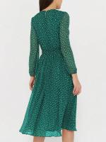 Vestido de cintura con lazo floral estilo casual de vacaciones para mujer Primavera Verano - details 17
