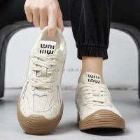 Nuevos dedos de seguridad antideslizantes de goma de tela para hombres, zapatos deportivos casuales de moda para niños, diseño minimalista de regreso a la escuela - details 3
