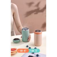 Taza Térmica Inteligente De Acero Inoxidable Con Pantalla LED Táctil De Temperatura hermética, Bebidas Frías Y Calientes - details 27