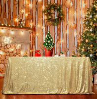 Mantel de Mesa de Lentejuelas Redondo de 120cm Ideal para Bodas, Cumpleaños, Navidad, Exteriores - details 2