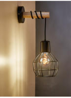 LEFAN-luz de pared Retro de estilo Industrial americano, candelabro para dormitorio, comedor y jardín, 20CM - details 2