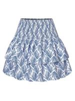 Ral plisado corto para mujer, falda Vintage de cintura alta con volantes, vestido bohemio de vacaciones para mujer - details 8