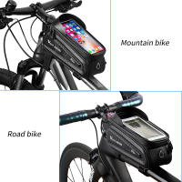 WEST BIKING-bolsa para bicicleta de montaña, resistente al agua, con pantalla táctil, funda para teléfono de 7,0 pulgadas, accesorios de ciclismo - details 10