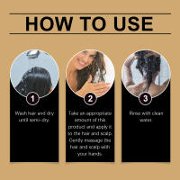 La hidratación HOEGOA mejora la textura seca y encrespada, nutre con brillo natural y suaviza la película para el cuidado del cabello - details 3