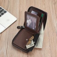 Cartera de Cuero de Lujo para Hombres Monedero con Cinturón y Bolsillos para Tarjetas - details 7