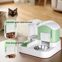 Alimentador de agua automático 2 en 1 para gatos, cuenco de comida para perros y gatos desmontable de gran capacidad, a prueba de derrames, separación en seco y húmedo, cuenco doble para perros - details 3