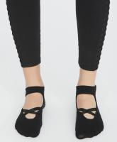 Calcetines de algodón transpirables y absorbentes para Yoga, medias antideslizantes de silicona para Pilates, Ballet y Fitness, 2 pares - details 22