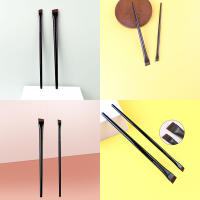 Brochas Profesionales para Maquillaje de Cejas y Delineador de Ojos 2Pcs Herramientas de Belleza para Marca de Cejas Delgadas y Anguladas - details 6