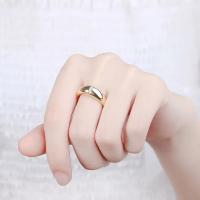 Anillos gruesos de Color dorado para mujer, anillo de flor de circón brillante, nuevo diseño Simple, joyería de compromiso de boda, regalo KAR209 - details 6