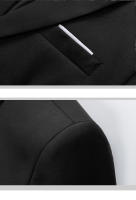 Blazer de Negocios Delgado para Hombres Colores de Caramelo Traje de Forma Casual para Oficina y Club Social - details 10