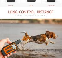 Collar de entrenamiento electrónico para perros, collar de choque impermeable recargable, entrenador de perros con control remoto para perros pequeños y medianos - details 10