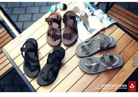 Verano nuevas sandalias de playa chanclas pareja de hombres pellizcar zapatillas vietnamitas zapatillas frescas al aire libre de los hombres - details 10