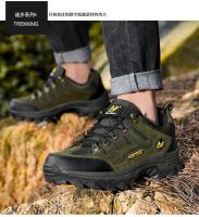 Zapatillas de deporte al aire libre para hombre, zapatos informales de cuero para montañismo, calzado grande para otoño e invierno - details 6
