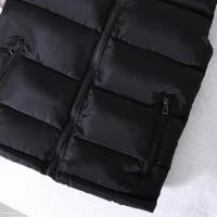 Chaleco de moda para hombre, chaleco resistente al desgaste, chaleco ajustado lavable de Color sólido con cremallera - details 0
