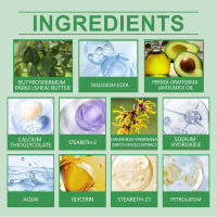 La suave crema depilatoria de aguacate es suave, no irritante, limpia todo el cuerpo y elimina suavemente el vello. - details 1