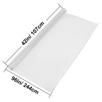 SucceBuy Funda de Mesa Gruesa, Protector de Mesa de PVC Transparente, Almohadilla de Mesa Rectangular para Mesa de Comedor, Escritorio - details 1