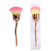 Pinceles de maquillaje rosas Pinceles grandes sueltos para belleza Nuevos pinceles de polvo para uñas Pinceles de blush - details 2