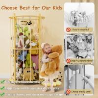 Almacenaje Juguetes de madera, Caja de Juguete Extra Grande, para Niños Niñas, para Guardar Juguetes y Almacenar Peluches o Pelotas - details 6
