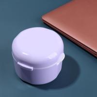 Caja de limpieza para cuidado bucal de doble capa, contenedor para protector bucal, estuche de almacenamiento Dental, estuche de baño para dentadura postiza - details 7