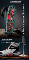 Zapatos de senderismo de cuero de alta calidad para hombre, botas de acampada resistentes al desgaste para exteriores, zapatos de Trekking, zapatillas de caza y escalada - details 14