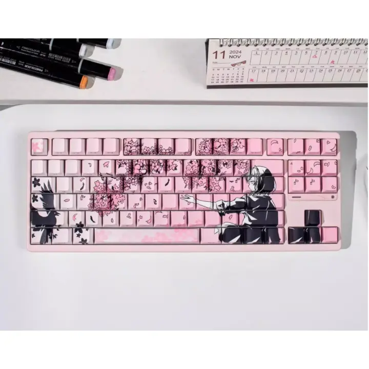 Teclas Hima Sakura Raven para Mega Lion mad68 Night Demon ez63 atk / mu68pro (teclado no incluido) - 1