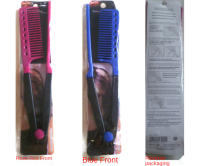 Peine alisador de pelo plegable lavable tipo V, cepillo de vestir, herramienta de Clip de estilismo, accesorios de peluquero para - details 7