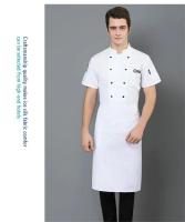 Delantal de Chef Especial Hombre, Utensilios de Cocina para Hotel, Restaurante, Espalda, Media Longitud, Corto, Limpieza del Hogar - details 3