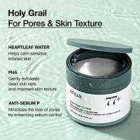 Auna Deep Pore Treatment Duo Heartleaf Aceite limpiador para control de poros, Heartleaf 77 Toner Pad, almohadillas faciales exfoliantes, después de la limpieza para un cuidado facial suave, set coreano de cuidado de la piel - details 3