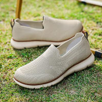 Mules antideslizantes para hombre, zapatos ligeros para caminar, transpirables, color gris - details 3