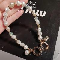 Cadena Colgante de Teléfono en Forma de Pulsera Perlas y Cuentas de Cristal Adorno para Bolso - details 3