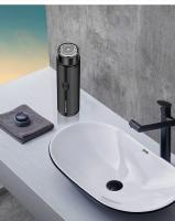 Mini Afeitadora eléctrica para hombres, maquinilla de afeitar portátil con cuchilla para Barba, carga USB, máquina de afeitar - details 10