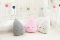 Nueva nube de peluche, Luna, estrella, gota de lluvia, almohada de felpa, cojín suave, juguetes para niños, bebés, niñas, regalo de Navidad, decoración para habitación y coche - details 8