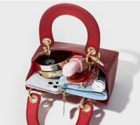 Bolso de Mano Lujoso y Ecológico ZhongT para Mujer Diseño de Moda Bolso Cruzado Pequeño y Cuadrado Versátil Regalo para el Día de la Madre - details 1