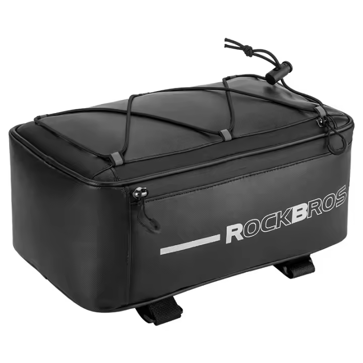 ROCKBROS-bolsas impermeables para bicicleta, equipaje reflectante de 4L, para ciclismo de montaña, de viaje - 1