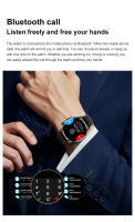 2024 nuevo reloj inteligente de llamada Bluetooth de pantalla de alta definición de 1,6 pulgadas GPS masculino rastreador de fitness deportivo reloj impermeable reloj inteligente NFC para Android Ios reloj de monitoreo de azúcar en sangre - details 7