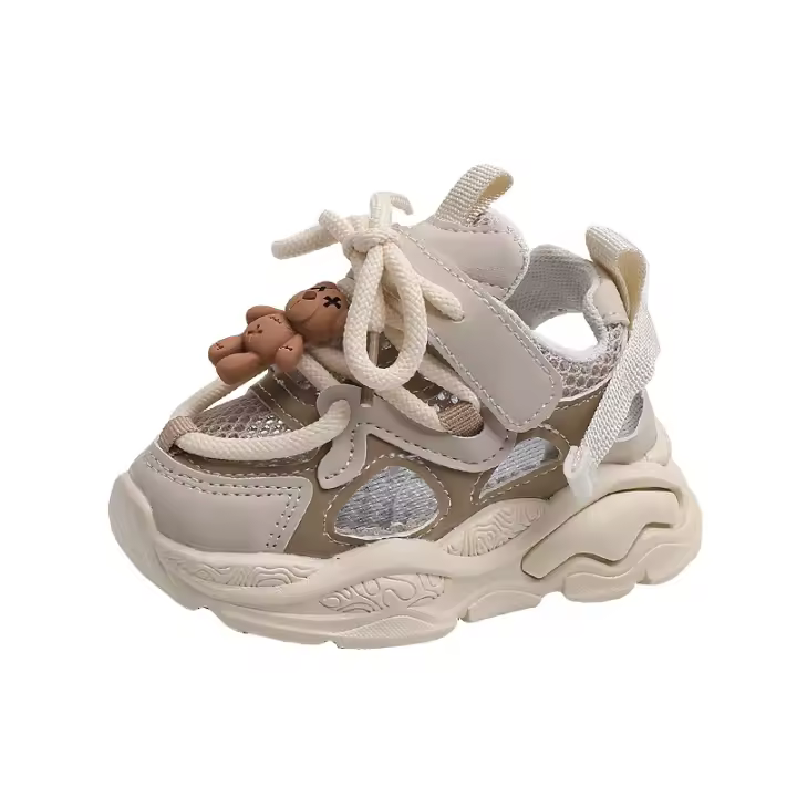 Nuevas sandalias de media malla hueca, zapatillas para correr, suela suave - 1