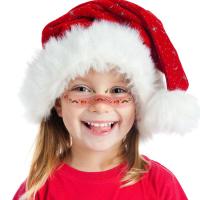 Pegatinas de Tatuaje Facial Navideño 10/12PCS Decoración de Fiesta Festiva para Adultos - details 1