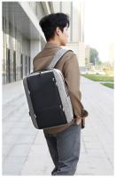 Mochila para Laptop de 15.6 pulgadas para Hombre Impermeable con Puerto de Carga USB Mochila de Negocios de Verano Resistente al Desgaste con Dacron Forro de Nylon - details 22