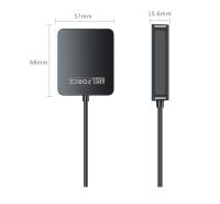 Adaptador de Tarjeta de Memoria USB 3.0 4 en 1 con Acceso Paralelo a 4 Ranuras 5Gbps Escritura Lectura Mslforce Compact Flash Tarjeta SD TF CF MS 5Gbps - details 5