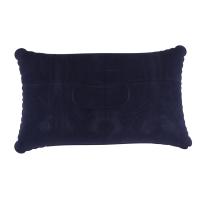 Cojín de asiento inflable de 2 piezas, almohada de viaje para dormir, soporte para la cabeza en el coche, azul profundo, 38x24cm - details 6