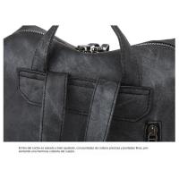 Mochila Antirrobo Impermeable para Mujer, bolso de Cuero PU, Hombro informal, Gran para Viaje, Trabajo y Escuela - details 23