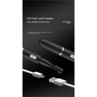 Afeitadora Eléctrica Portátil Carga USB Ideal para Principiantes Afeitadora Eléctrica para Cejas - details 16